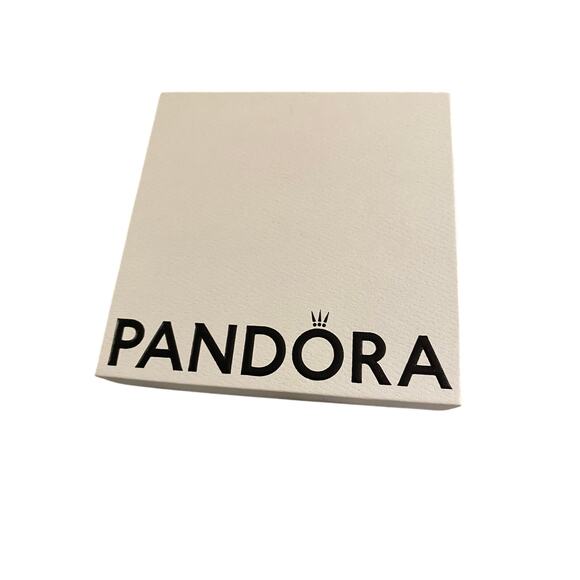 Pandora Necklace & Earring Set and Box New No Tags - Picture 1 of 6